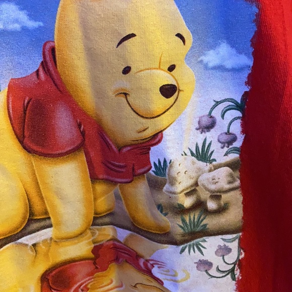 Red Disney Winnie the Pooh Bear XL - Picture 5 of 6